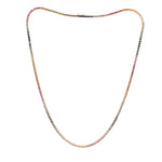 Rainbow Sapphire Necklace