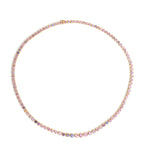 Pink Sapphire Necklace