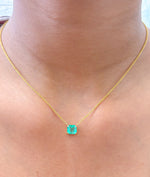 Colombian Emerald Necklace