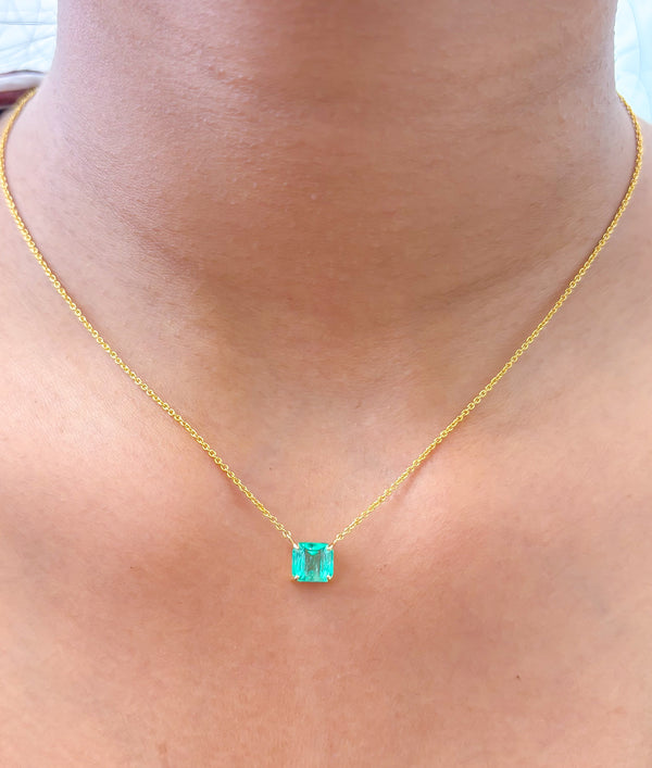Colombian Emerald Necklace