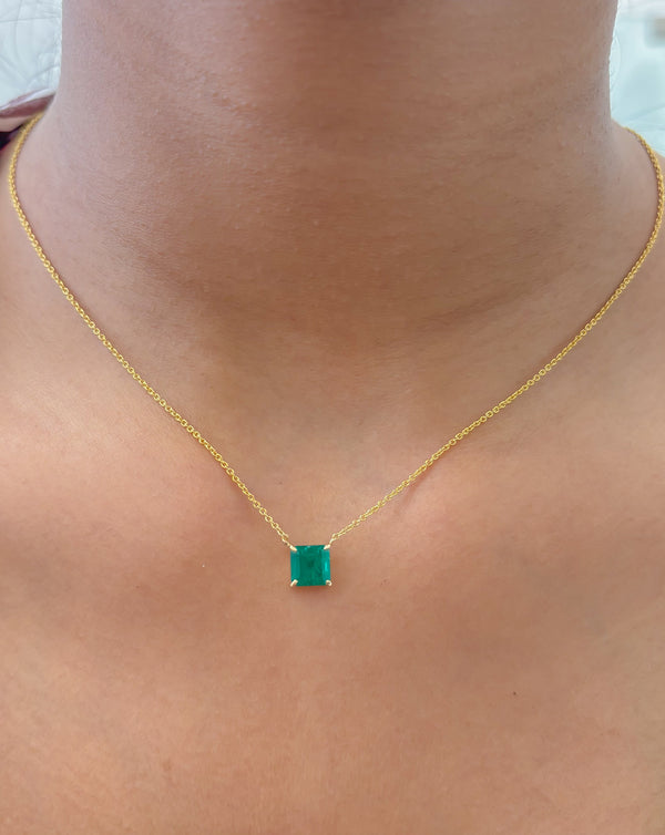 Colombian Emerald Necklace