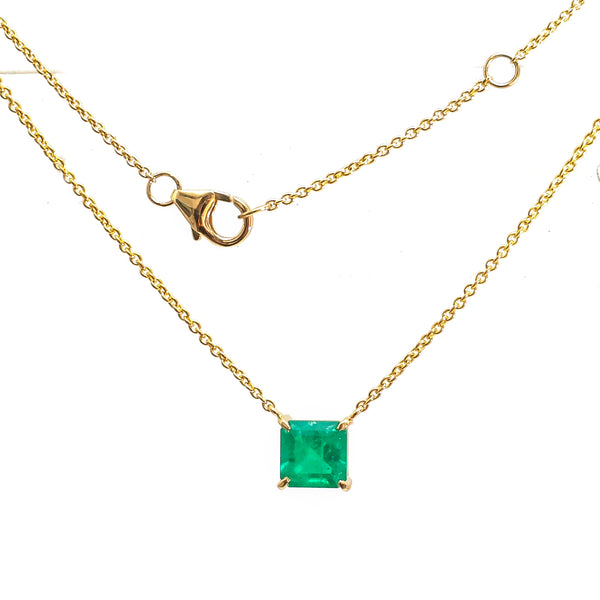 Colombian Emerald Necklace