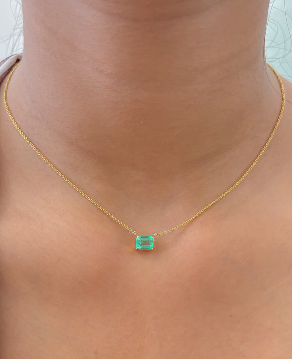 Colombian Emerald Necklace