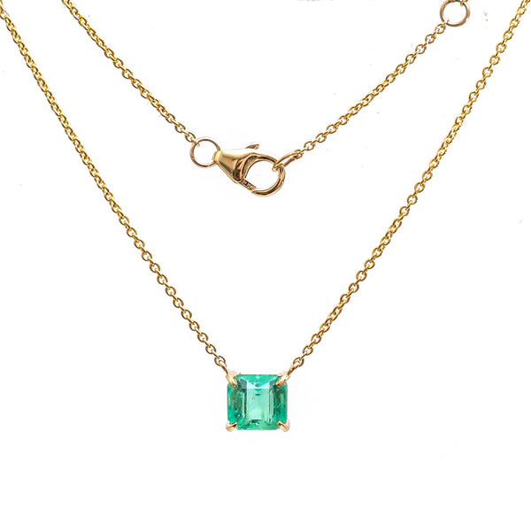 Colombian Emerald Necklace