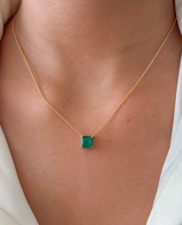 Colombian Emerald Necklace