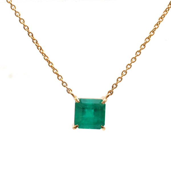 Colombian Emerald Necklace