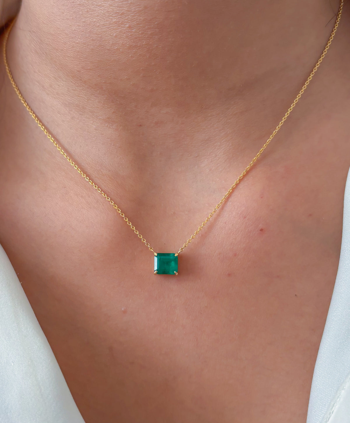 Colombian Emerald Necklace