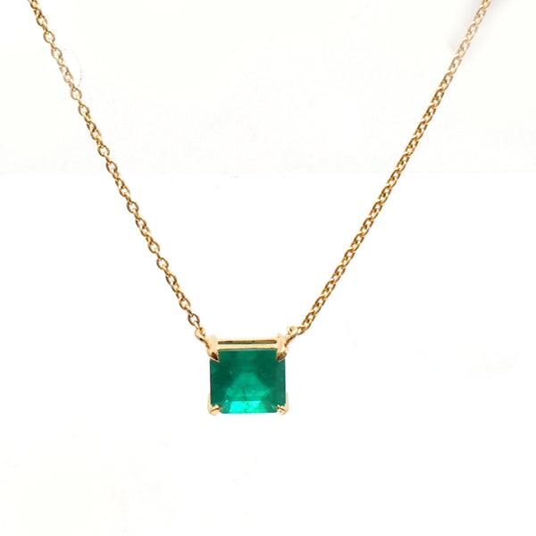 Colombian Emerald Necklace