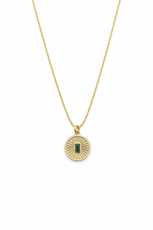Blue Sapphire Diamond Necklace