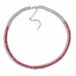 Ruby Diamond Necklace