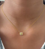 Yellow Diamond Diamond Necklace