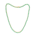 Emerald Diamond Necklace
