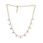 Rainbow Sapphire Necklace