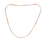 Rainbow Sapphire Necklace