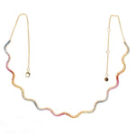 Rainbow Sapphire Necklace