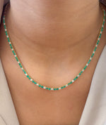 Emerald Diamond Necklace