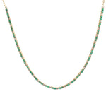 Emerald Diamond Necklace