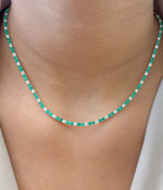 Emerald Diamond Necklace
