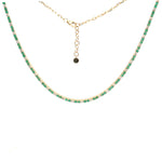 Emerald Diamond Necklace