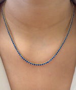 Blue Sapphire Necklace