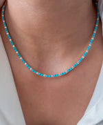 Turquoise Diamond Necklace