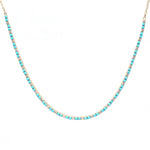 Turquoise Diamond Necklace
