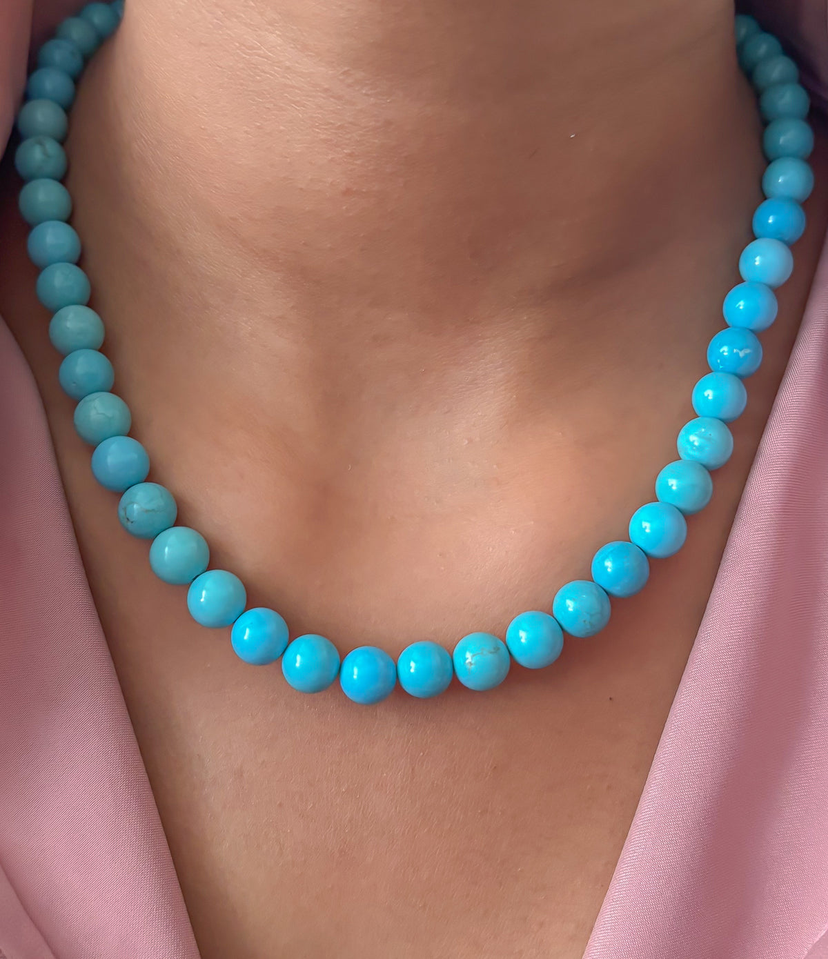 Turquoise Diamond Necklace