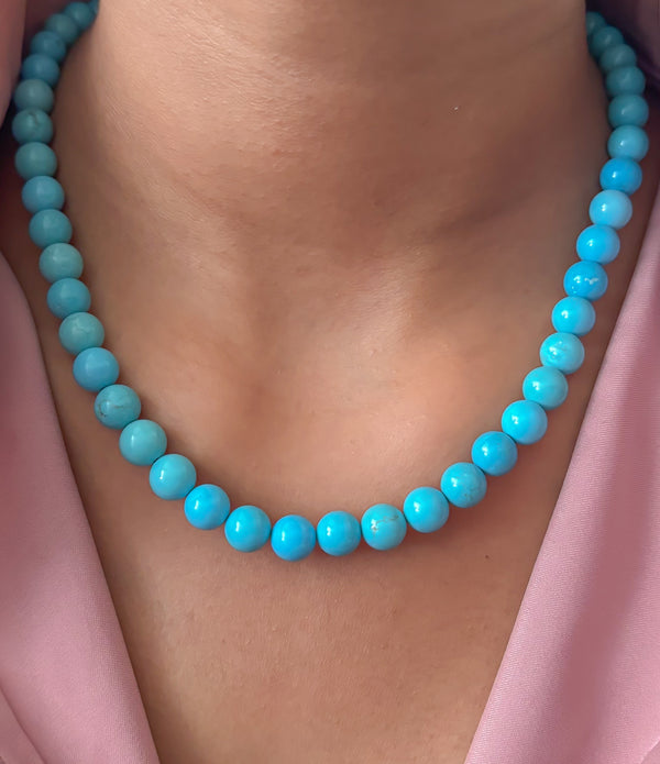 Turquoise Diamond Necklace