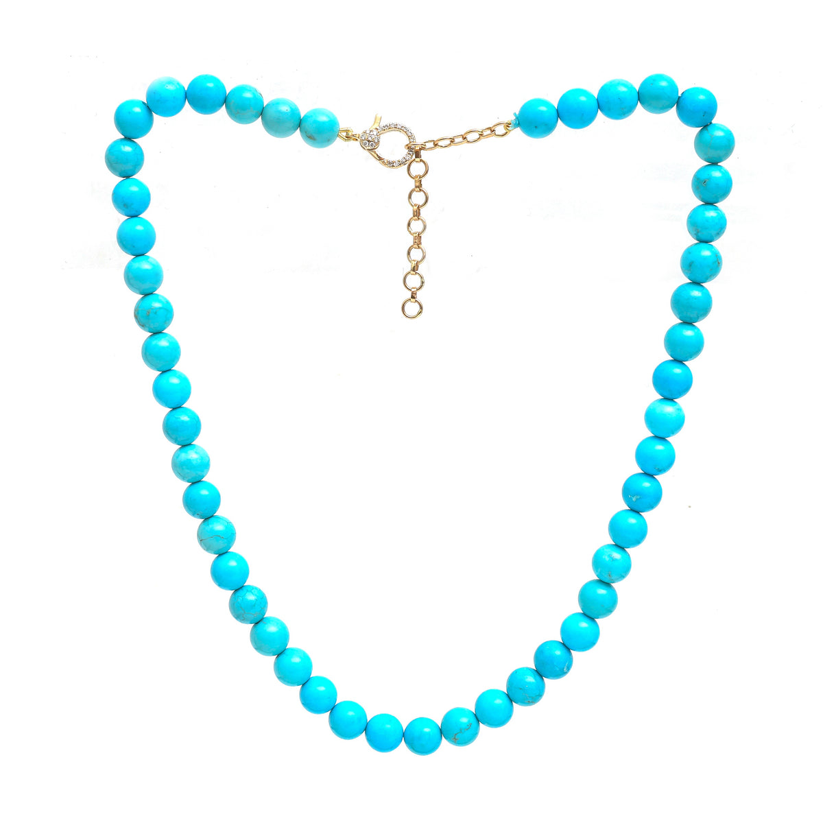 Turquoise Diamond Necklace