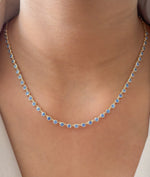 Blue Sapphire Necklace