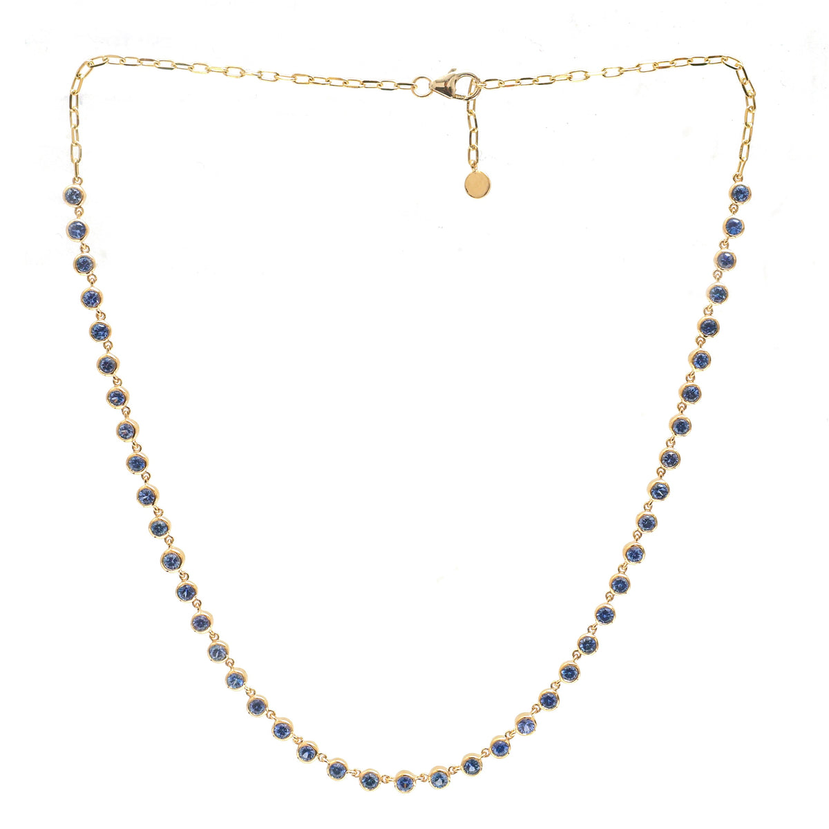 Blue Sapphire Necklace