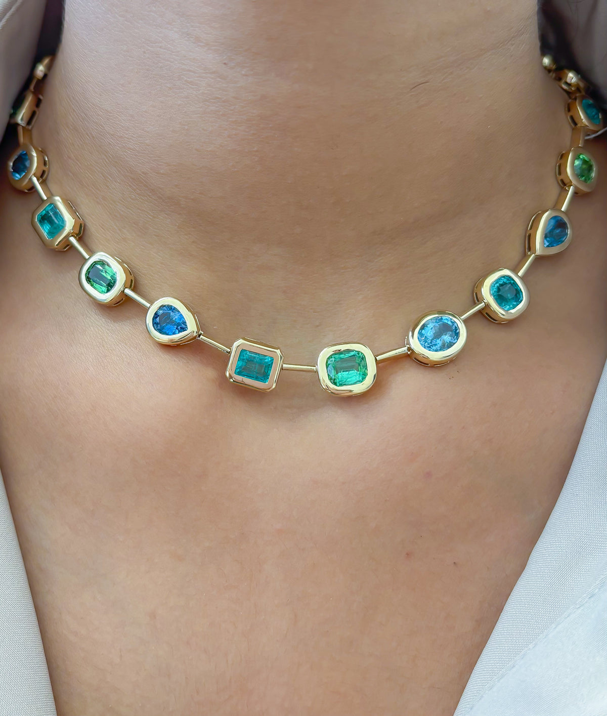 Tourmaline Mix Necklace
