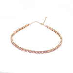 Pink Sapphire Necklace