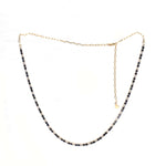 Blue Sapphire Diamond Necklace