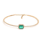 Emerald Diamond Necklace