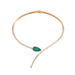 Emerald Diamond Necklace