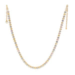 Rainbow Sapphire Necklace