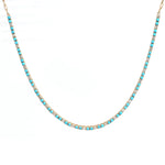Turquoise Diamond Necklace