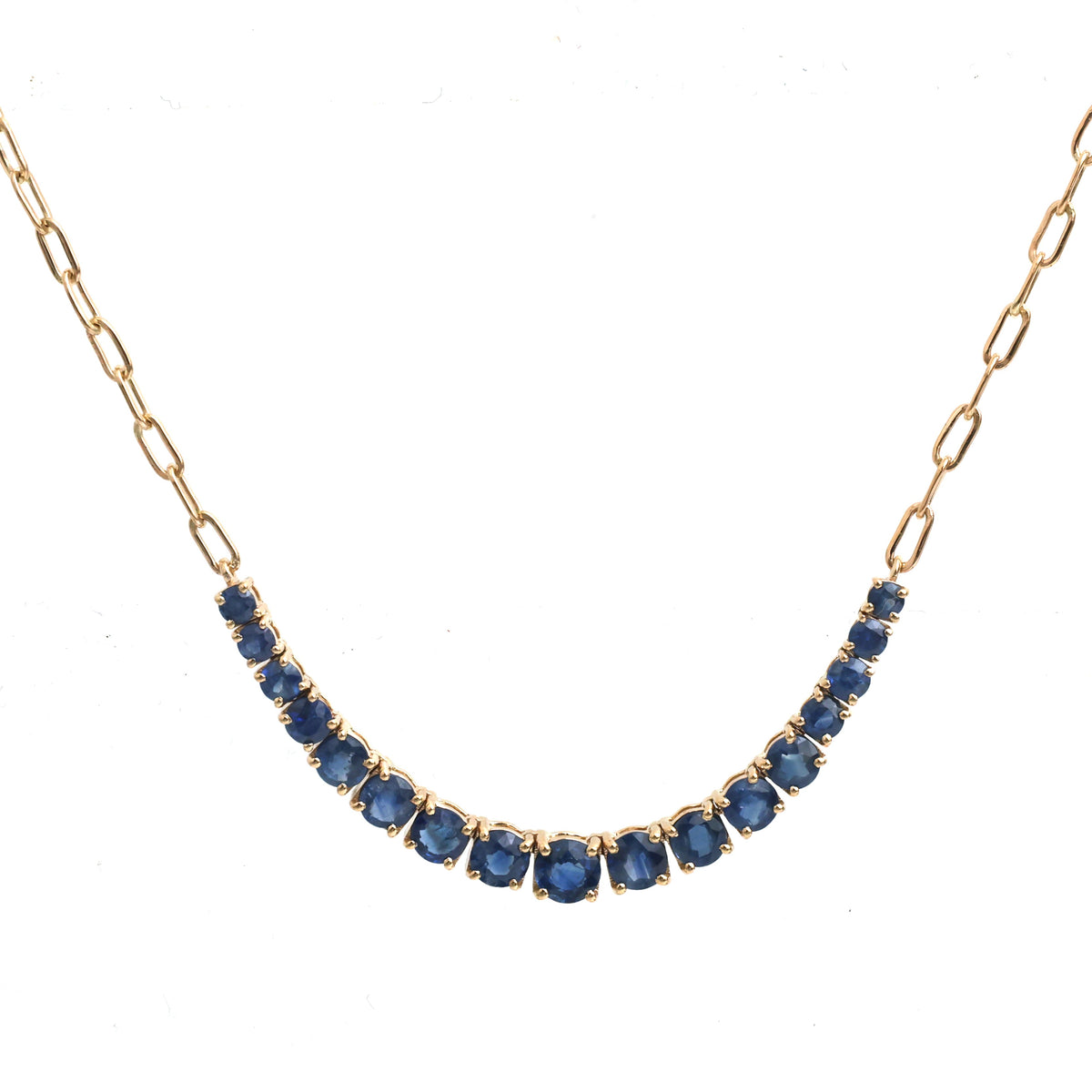 Blue Sapphire Necklace