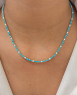 Turquoise Diamond Necklace