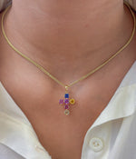 Rainbow Sapphire Pendant