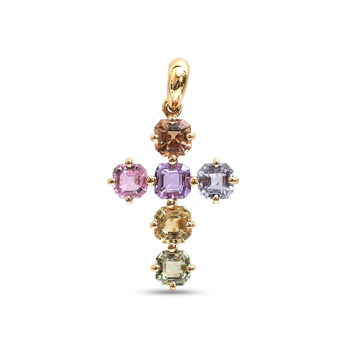 Rainbow Sapphire Pendant