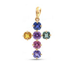 Rainbow Sapphire Pendant