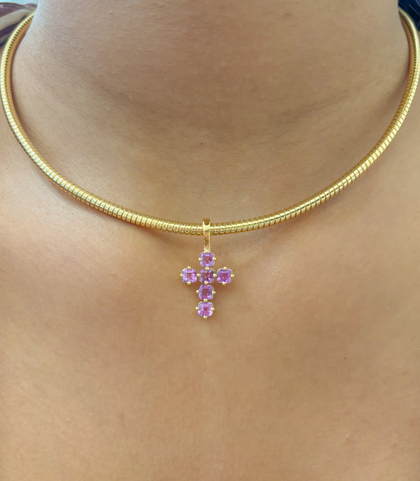 Pink Sapphire Pendant