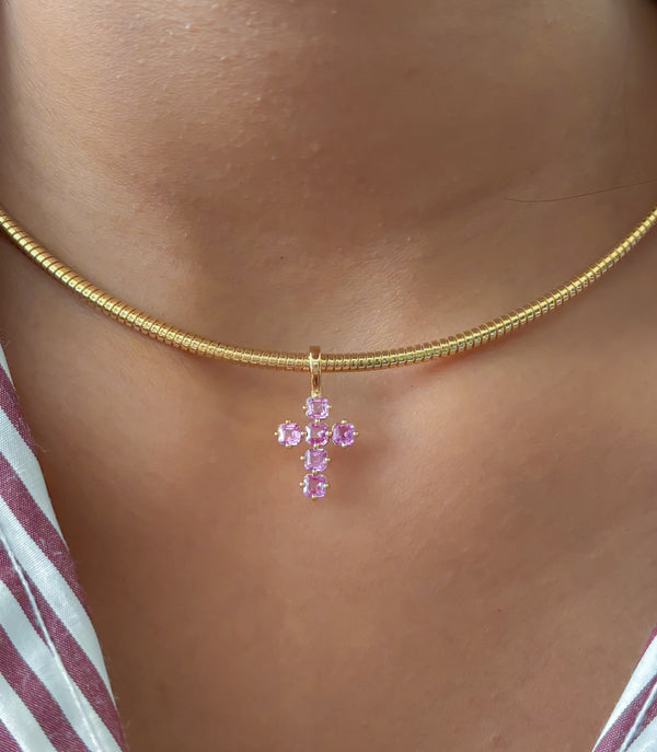 Pink Sapphire Pendant
