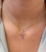 Rainbow Sapphire Pendant
