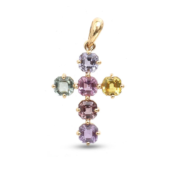 Rainbow Sapphire Pendant