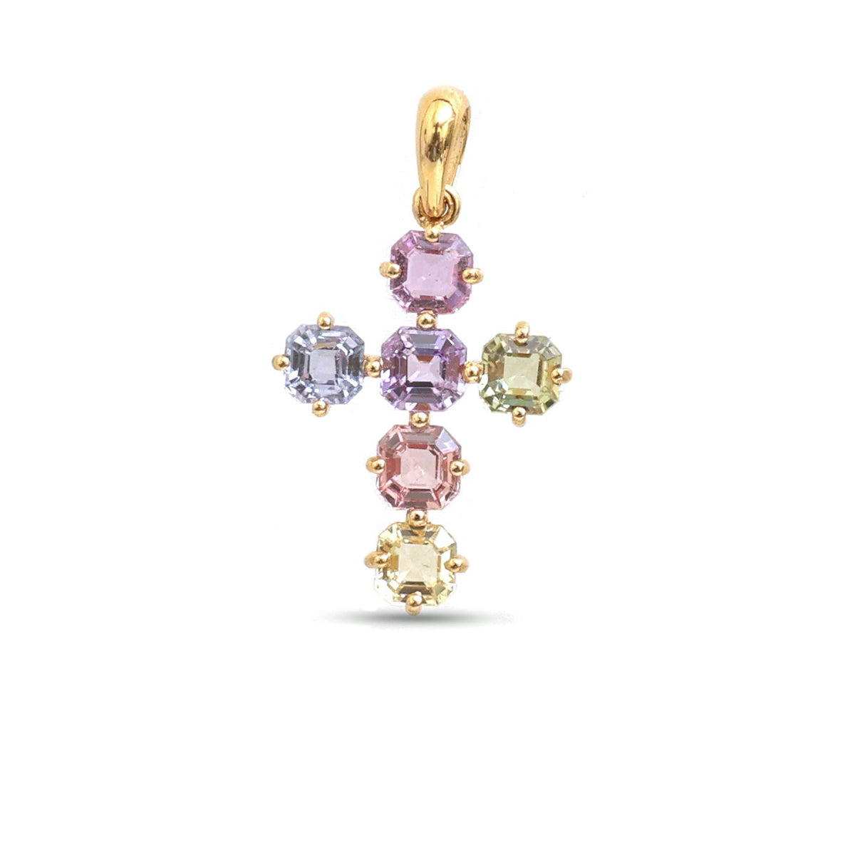 Rainbow Sapphire Pendant
