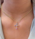 Rainbow Sapphire Pendant
