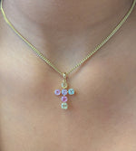 Rainbow Sapphire Pendant